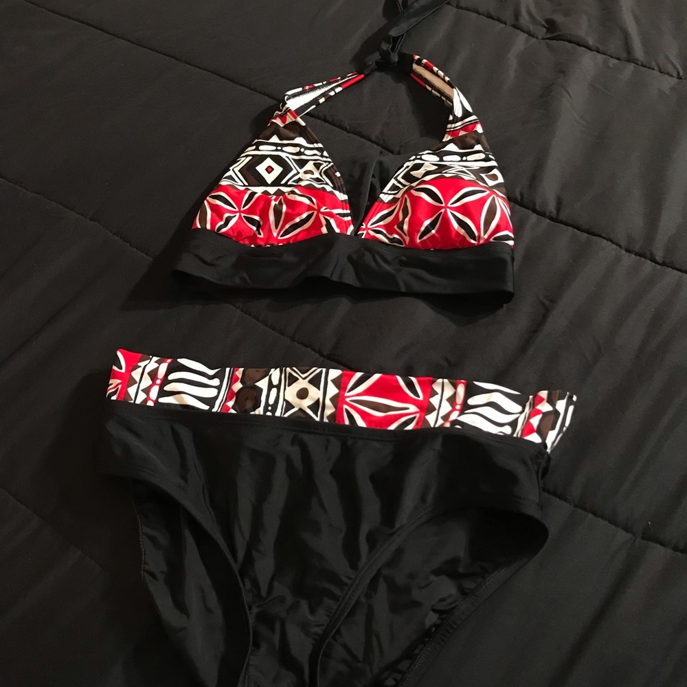 Halter two piece bathing suit!